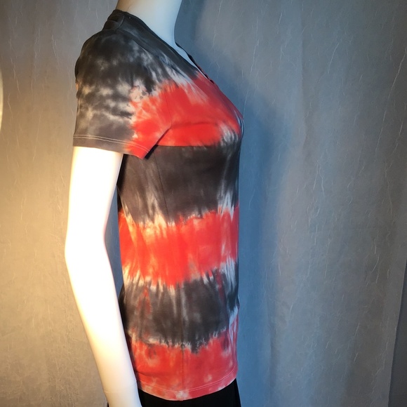 Merona Tie Dye T-Shirt V-Neck - Picture 3 of 7